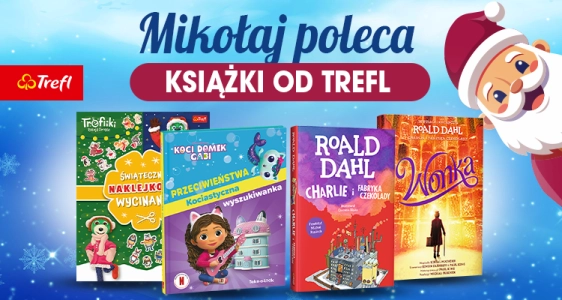 Mikołaj poleca książki od Trefl!