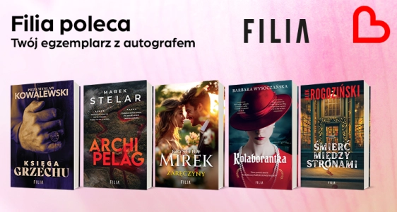 Emocje, napięcie i miłość zamknięte w książkach.
