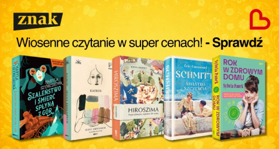 Wiosna z książką od Wydawnictwa Znak smakuje najlepiej!