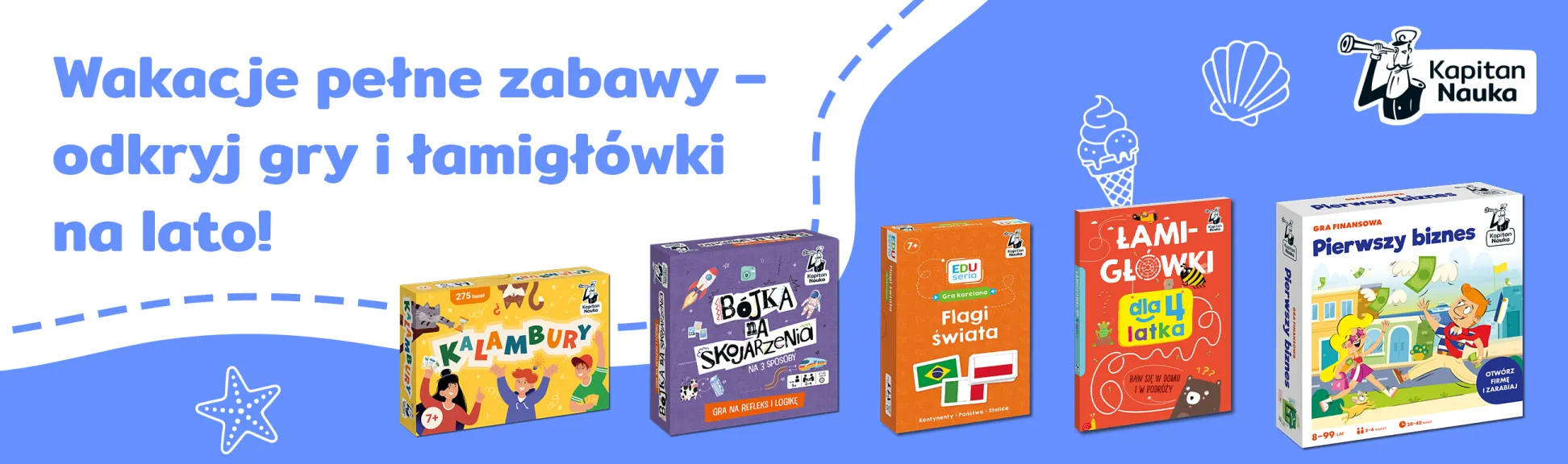 Wakacyjna przygoda zaczyna się tutaj.