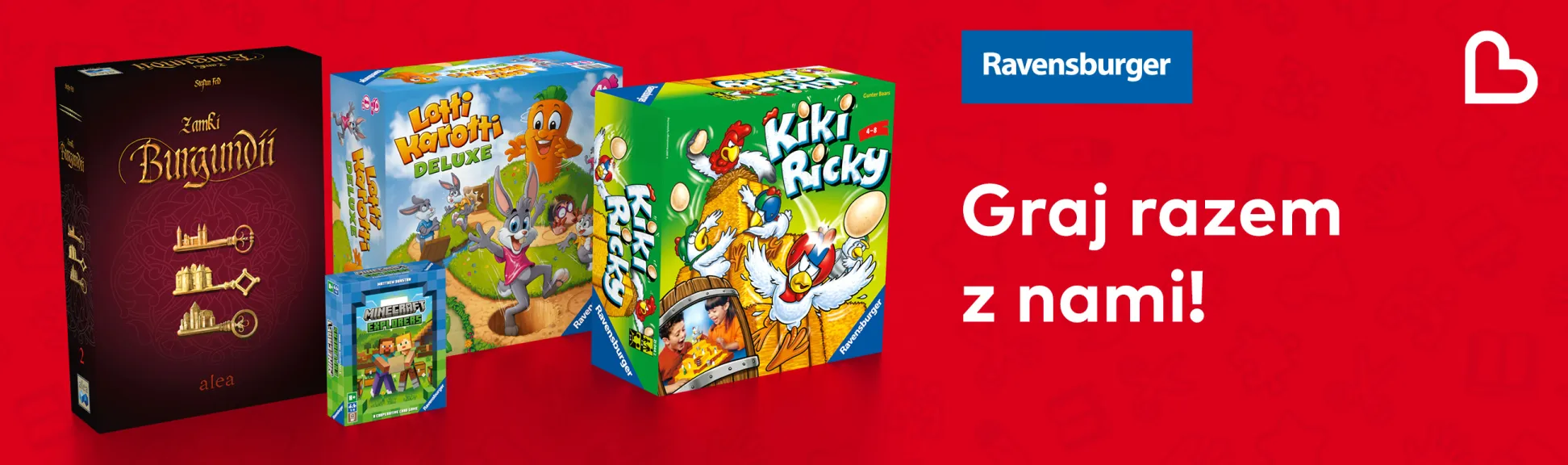 Odkryj magię planszówek z Ravensburger.
