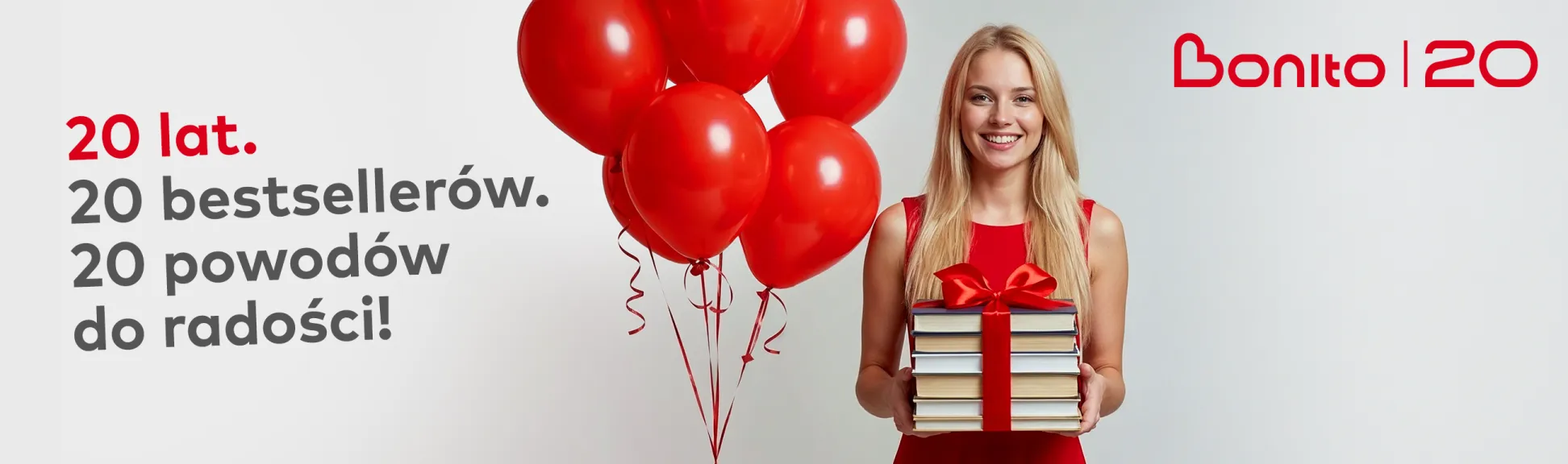 20 lat. 20 bestsellerów.