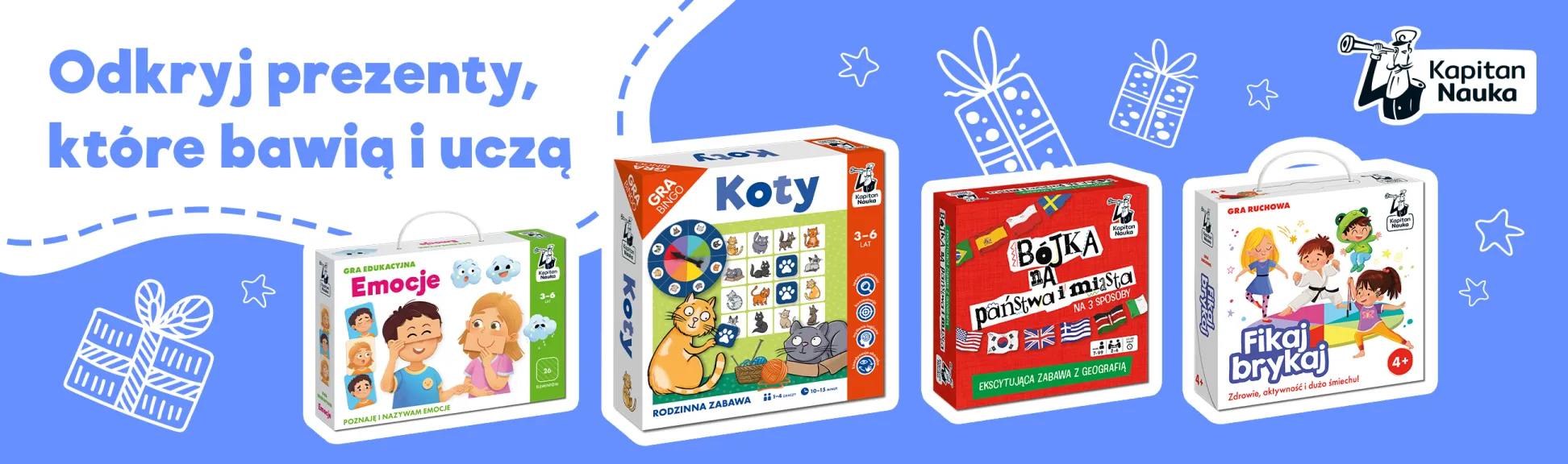 Podaruj radość, która rozwija!