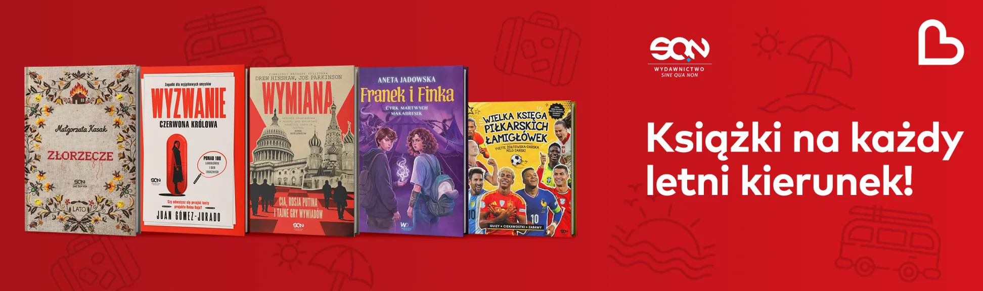 Książki na każdy letni kierunek!