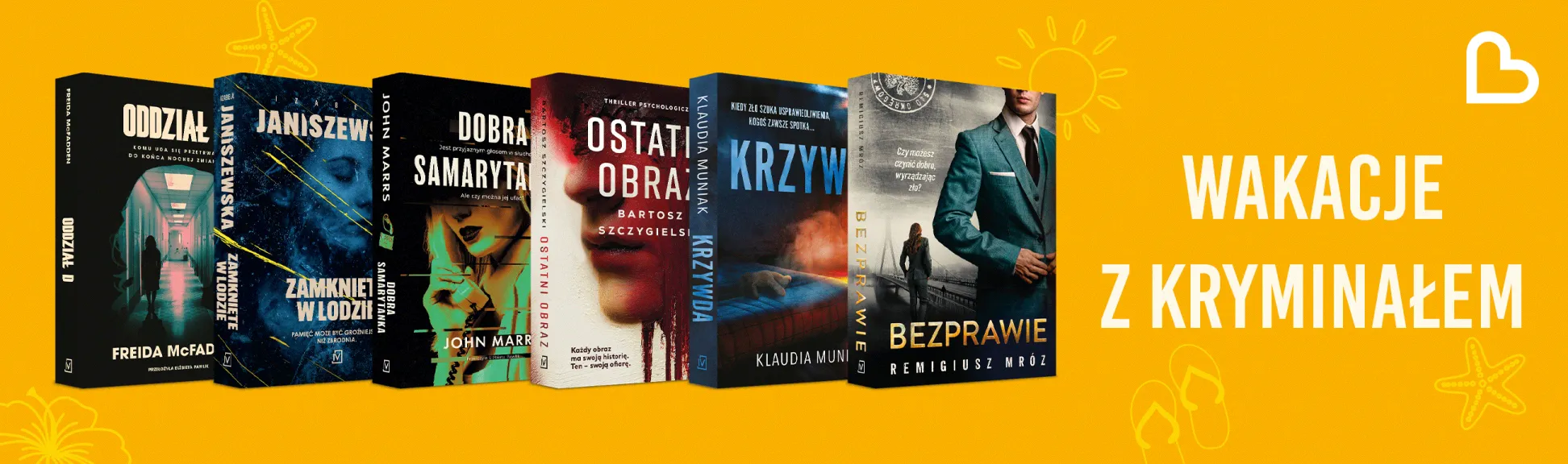Spakuj dreszczyk emocji do urlopowego bagażu i przeżyj niezapomniane wakacje z najlepszymi kryminałami i thrillerami!