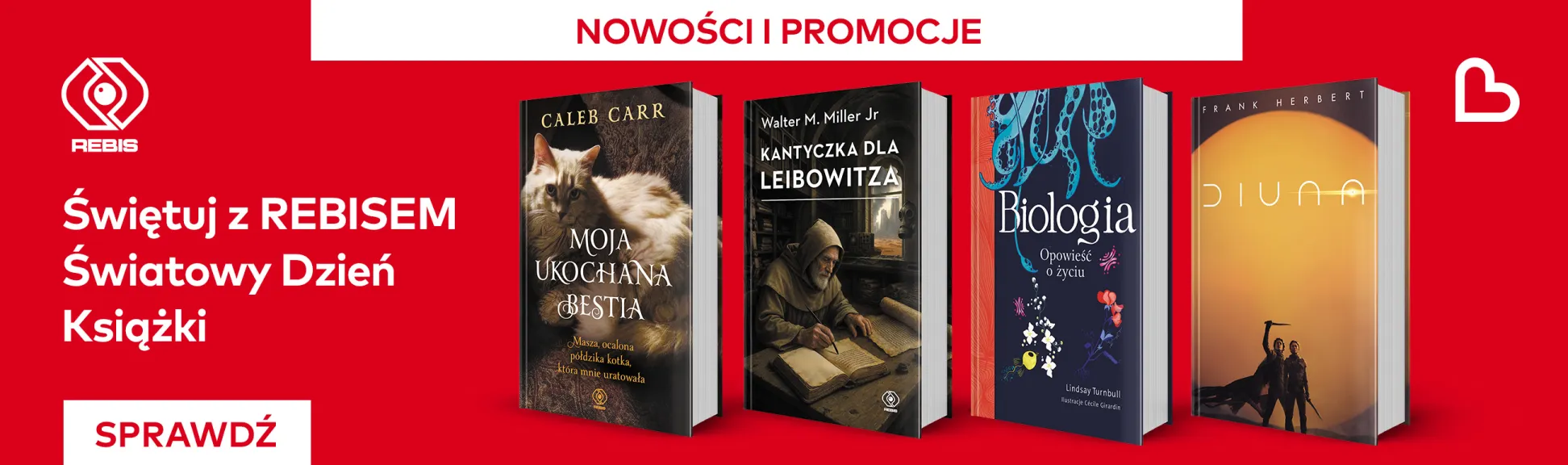 Więcej książek, więcej radości.