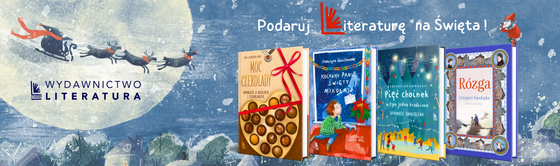 Pod choinką najlepiej pachnie… literatura!