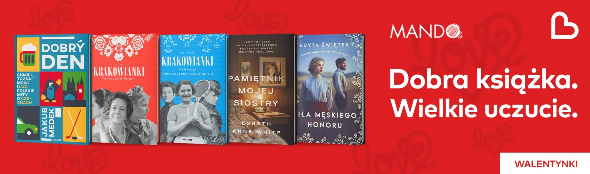 Miłość zaczyna się od dobrej historii.