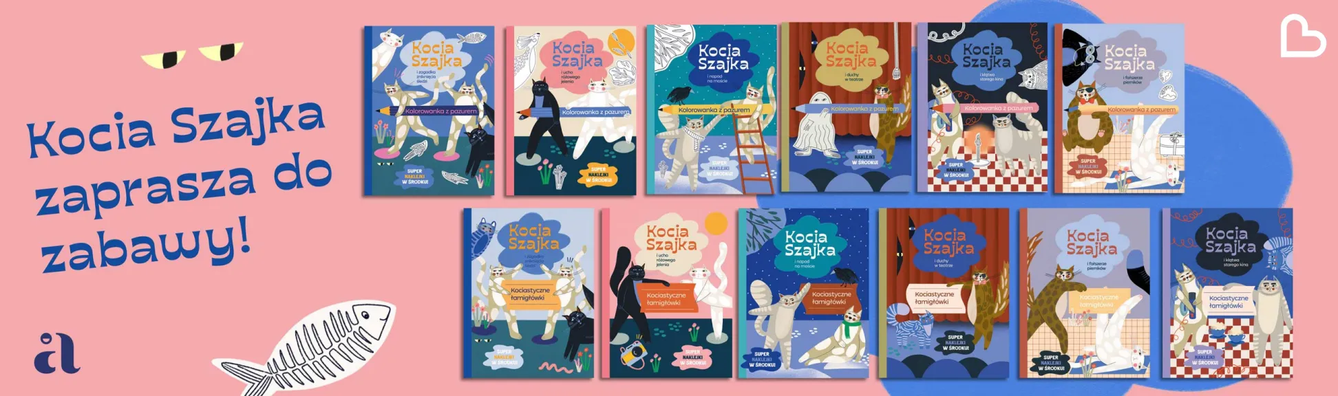 Zagadki, kolory i kocie przygody!