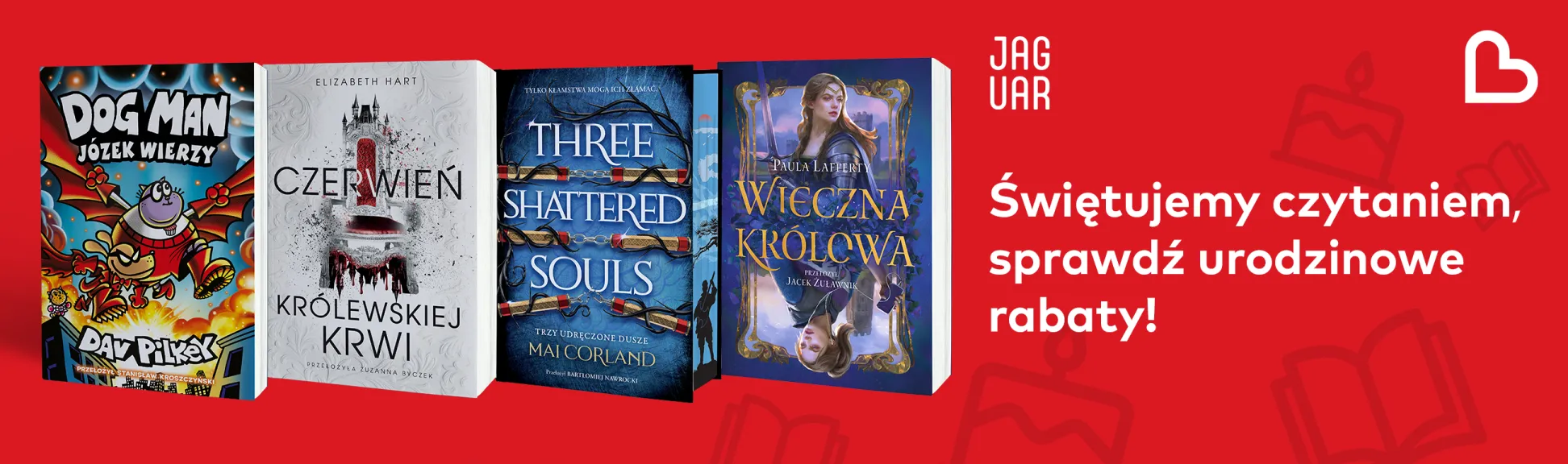 Rozczytaj się w urodzinowych rabatach!”