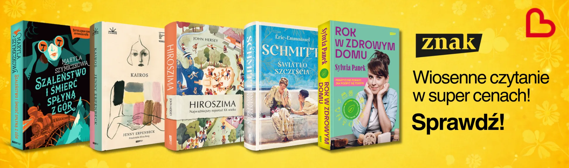 Wiosna z książką od Wydawnictwa Znak smakuje najlepiej!