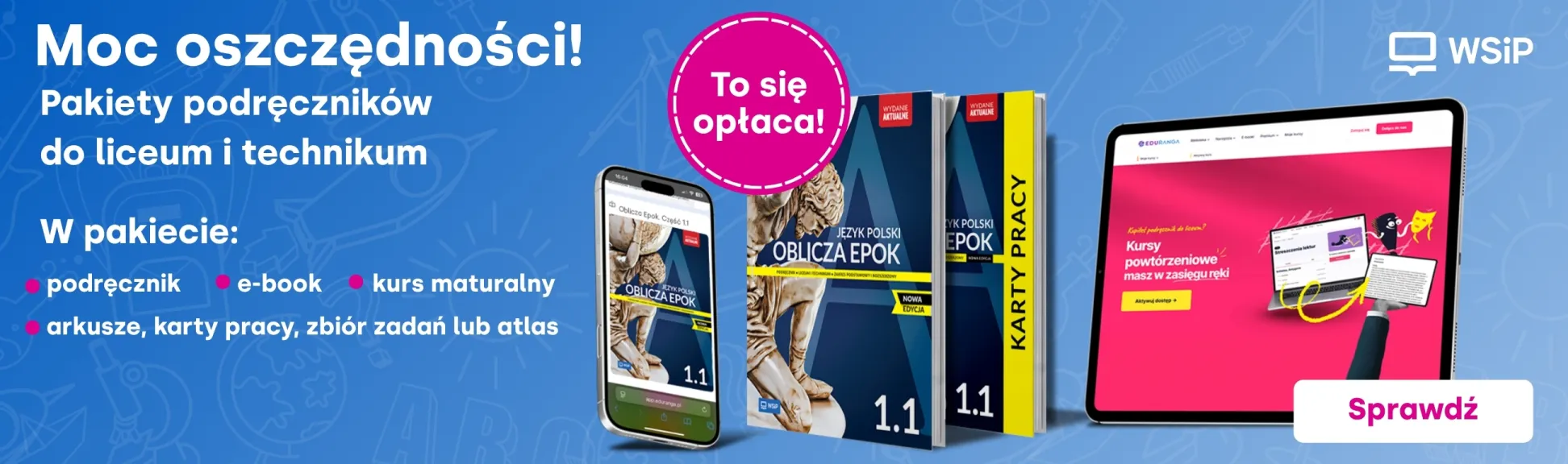 Nowy rok szkolny? Postaw na sprawdzony zestaw!