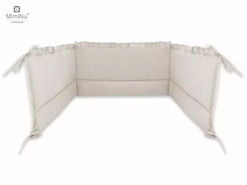 OCHRANIACZ ROYAL Z FALBANKĄ I KOKARDAMI 180x30 BAWEŁNA OCHRANIACZ ROYAL Z FALBANKĄ I KOKARDAMI 180x30 BAWEŁNA