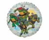 Balon foliowy 18" FX - Żółwie Ninja, pakowany KK - zdjęcie