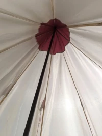 Namiot Tipi 250X250X240CM Beżowy Redcliffs, zdjęcie 6