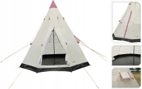 Namiot Tipi 250X250X240CM Beżowy Redcliffs, zdjęcie 10