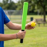 Kij do Baseballa Junior 54CM z Piłką Soft Zielony, zdjęcie 6