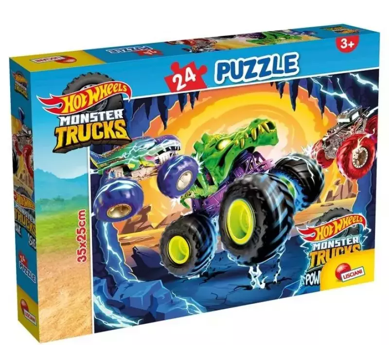 Puzzle 24 Hot Wheels - Lisciani