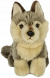 Maskotka Wilk Leśny Siedzący DUBI - 19cm - zdjęcie