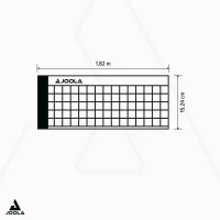 Siatka do Tenisa Stołowego Avanti Net Dark Grey Joola, zdjęcie 6