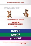 Matematyka z wesołym kangurem. Suplement 2022. Kadet, Junior, Student - zdjęcie