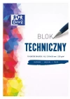 Blok techniczny Oxford A4 10k 250g Biały - zdjęcie