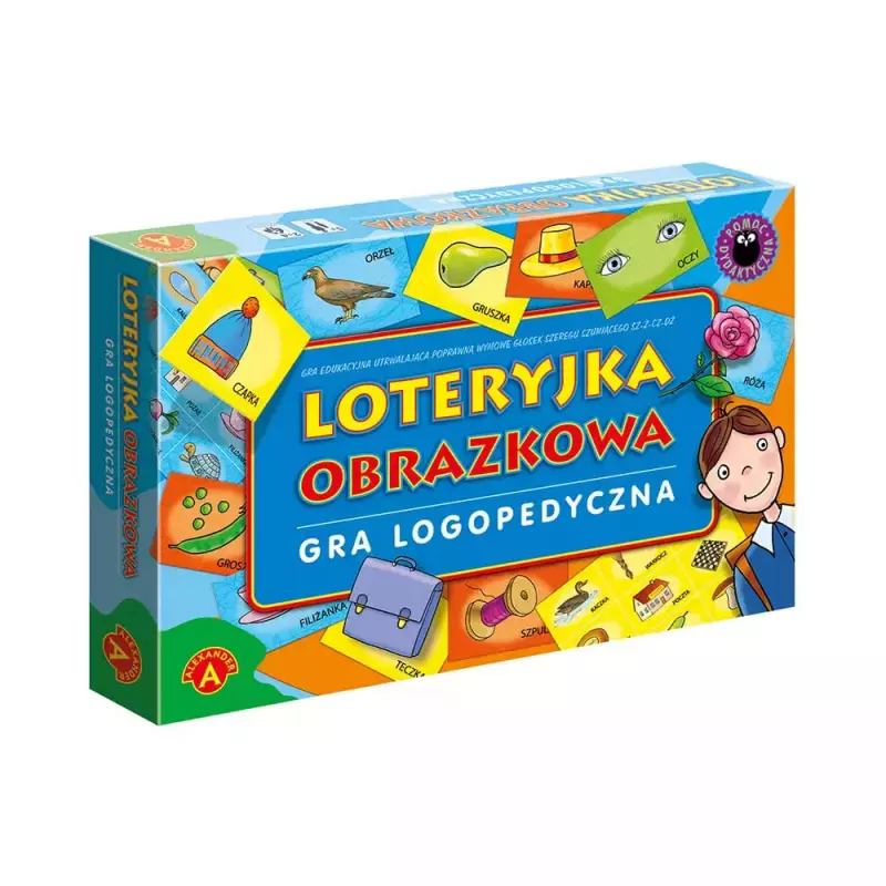Loteryjka obrazkowa. Gra logopedyczna