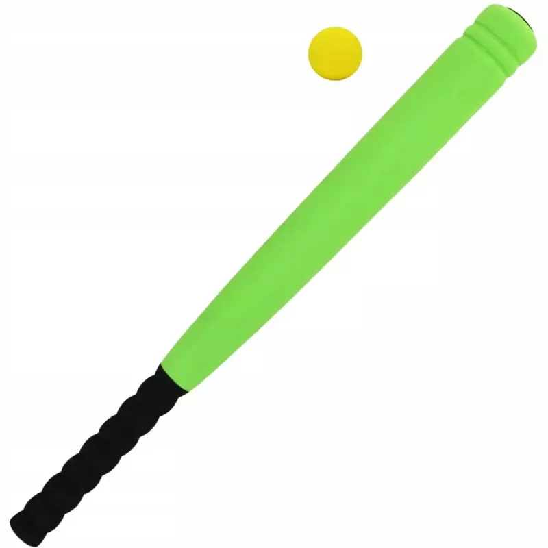 Kij do Baseballa Junior 54CM z Piłką Soft Zielony