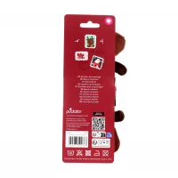 Pluszowa opaska do makijażu - Świąteczny Renifer, zdjęcie 5