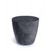 Doniczka Mate Beton Effect 14CM Antracyt - zdjęcie