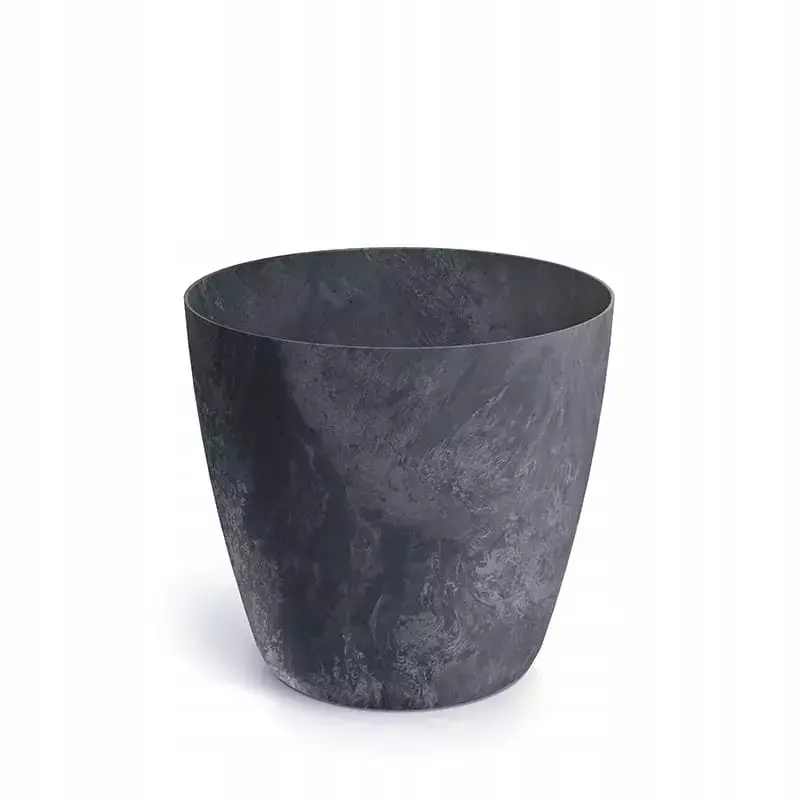 Doniczka Mate Beton Effect 14CM Antracyt