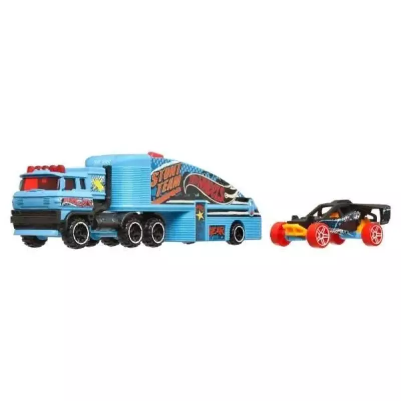 Hot Wheels Ciężarówka + samochód mix