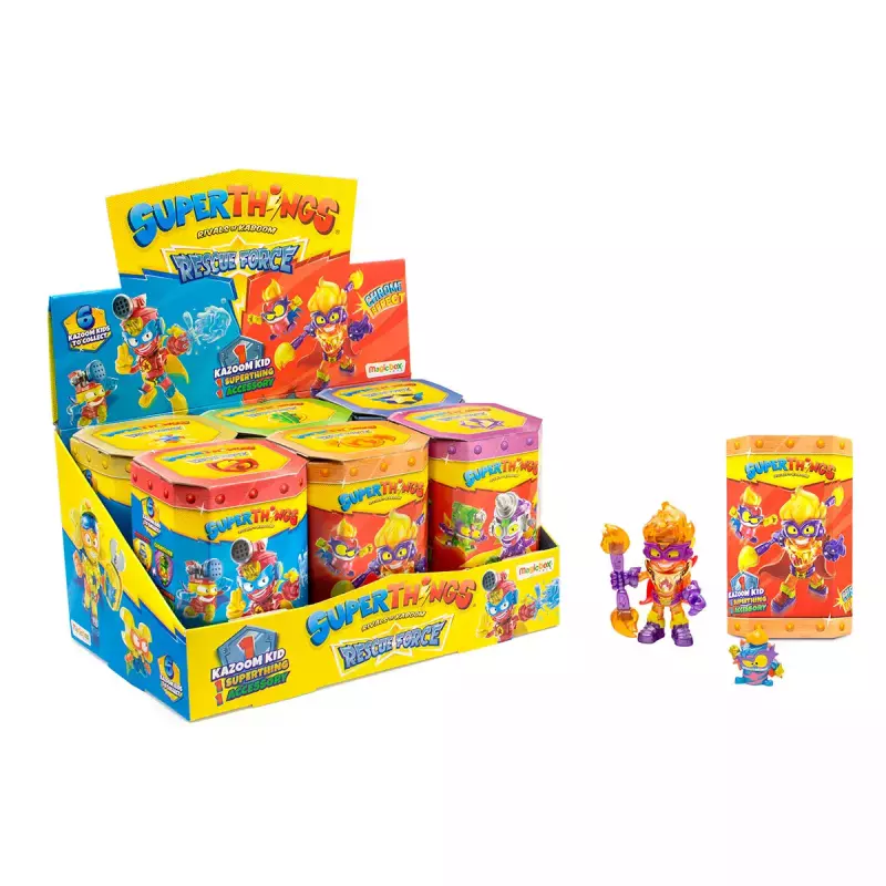 SuperThings. Rescue Force Kid Box, figurka