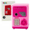 Elektroniczny Sejf Bankomat Skarbonka Na PIN Dla Dzieci Różowy - zdjęcie