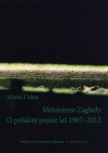 Metonimie Zagłady. O polskiej prozie lat 1987-2012 - zdjęcie