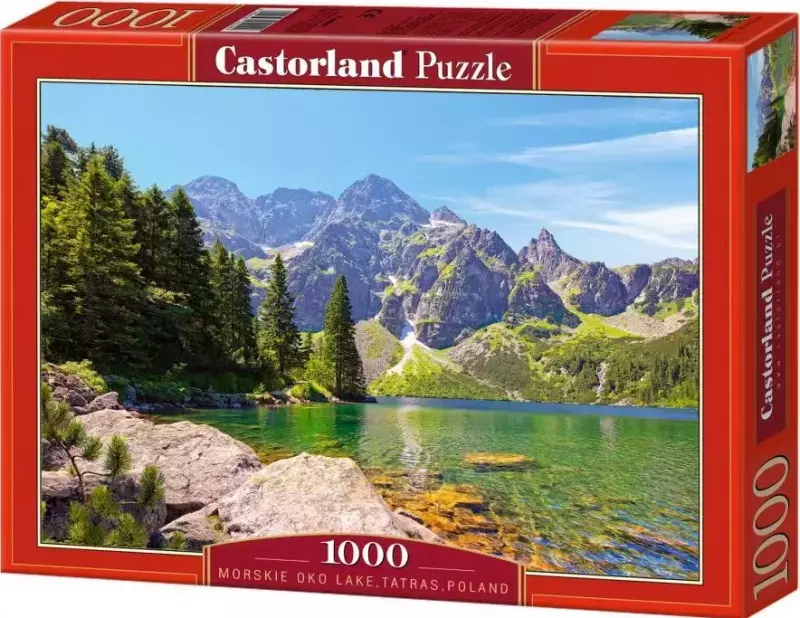 Puzzle 1000 elementów. Morskie Oko, Tatry Puzzle 1000 elementów. Morskie Oko, Tatry