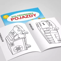 Kolorowanka. Pojazdy, zdjęcie 2