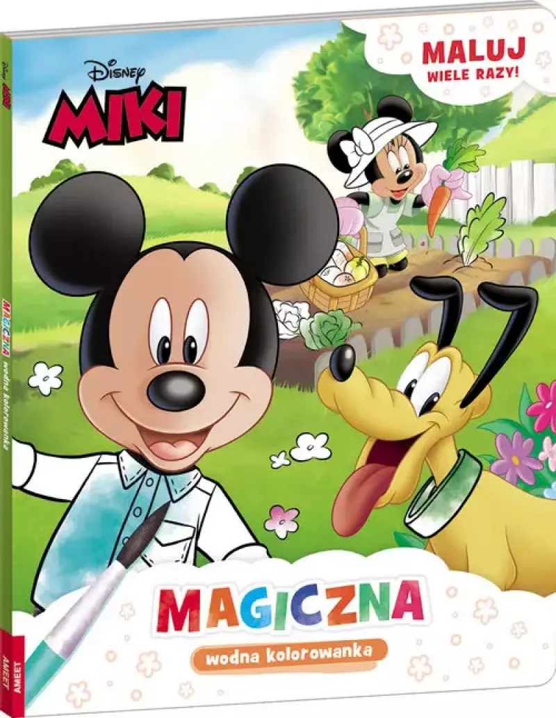 Disney miki. magiczna wodna kolorowanka - praca zbiorowa