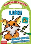 Kolorowanka maluszka. Liski - zdjęcie