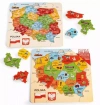 Mapa Polski puzzle - zdjęcie