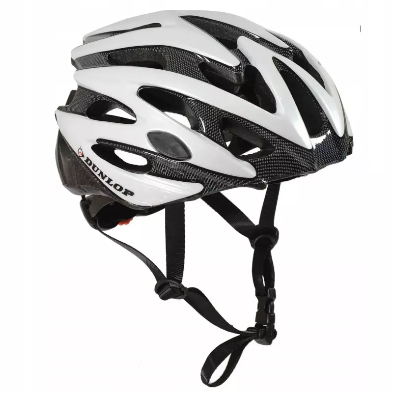 Kask Rowerowy Regulowany Dunlop Mtb R.L (58-61CM) Biały Perłowy