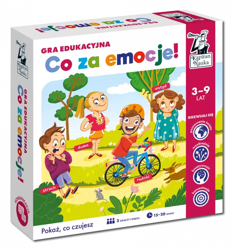 Gra edukacyjna. Co za emocje!