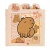 SKŁADANY NOTES Z KAPIBARĄ 6 WZORÓW dpCraft kapibara notesik dla dzieci - zdjęcie