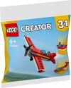 LEGO Creator 3 w 1 Kultowy czerwony samolot 30669 - zdjęcie