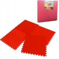 Mata Puzzle Piankowe EVA 60X60 KPL. 4SZT 12MM Enero Czerwona, zdjęcie 3