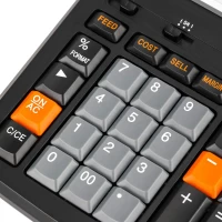 Kalkulator z drukarką DELI czarny, zdjęcie 8