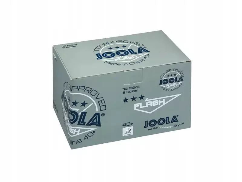 Piłeczki do Tenisa Stołowego Joola Flash 72SZT Białe