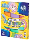 Modelina pastelowa, 12 kolorów - zdjęcie