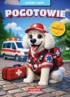 Pogotowie. Cztery łapy. Kolorowanka z naklejkami - zdjęcie
