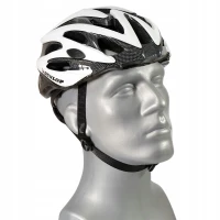 Kask Rowerowy Regulowany Dunlop Mtb R.L (58-61CM) Biały Perłowy, zdjęcie 4
